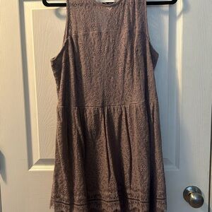 Xhilaration Lavender Lace Mini Dress